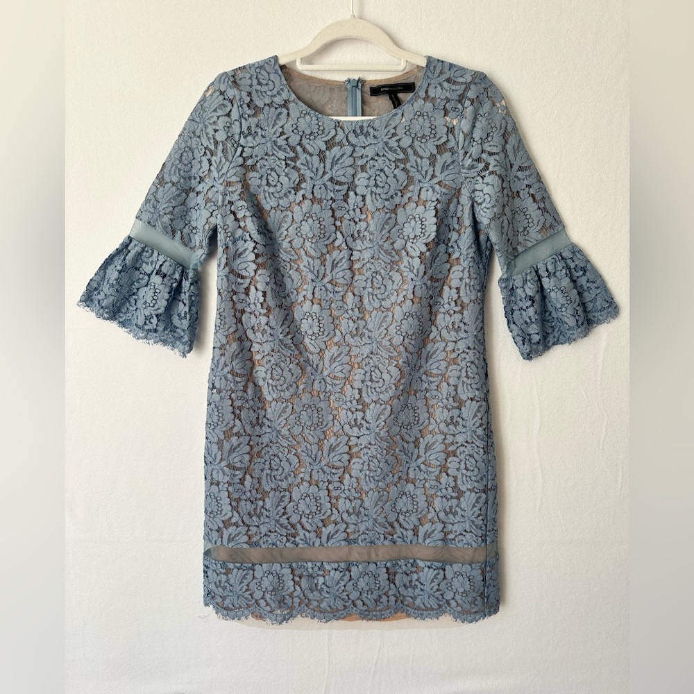 Bcbgmaxazria Blue Celestia Dress Women’s Size XS